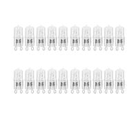 Qusedwey Lampe à Ampoule HalogèNe RéSistante Aux Hautes TempéRatures pour Four G9 pour Ventilateurs de Fours de RéFrigéRateurs 40W 500℃ Ampoule à Broches 220V