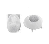 Qusedwey Moule à Œuf de Gros Dragon Moules en Silicone de 3D avec Un Motif D'Écailles de Dragon Finement Sculpté