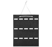 Qusedwey Organisateur de Lunettes Lunettes de Soleil Rangement Suspendu Sac à Lunettes Lunettes de Soleil Lunettes D'Affichage Support Mural Organisateur 15 Porte-Lunettes Gris