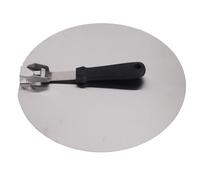 Qusedwey Palette à Pizza 12 Pouces, Pelle à Pizza Pliante en Acier Inoxydable, PoignéE Pelle à Pizza, Outils de Cuisson pour Four à Pizza Barbecue