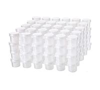 Qusedwey Pots de Peinture Vides de 50 Bandes Pots de Peinture de 5 Ml Conteneurs de Stockage de Bandes de Peinture Fournitures D'Artisanat, 300 Pots au Total