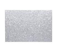 Qusedwey PVC 3 Plis avec MatéRiau de Pickguard pour Guitare Basse Feuille DIY Non DéCoupé 16.9X11.4X0.09 Po, Blanc Perle