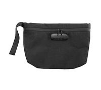 Qusedwey Sac D'Argent avec Serrure, Pochette D'Argent de 11 X 7,5 Pouces pour le Stockage de Voyage, Sac Anti- avec Fermeture éClair pour L'Argent, les DéPôTs Bancaires