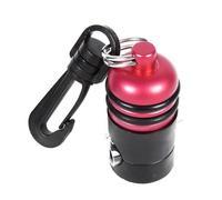 Qusedwey Support de Tuyau de RéGulateur de PlongéE sous-Marine DeuxièMe éTage Pince de Retenue de Poulpe Pince MagnéTique RéGlable Tuyau et Support, Rouge