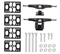 Qusedwey Surf Terrestre Planche à Roulette Camions pour S6 Pont du Rouge Patin de Surf Adaptateur de Planche à roulettes, de Joints Noirs