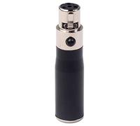 Qusedwey XLR Mini 3 Broches Mâle à 4 Broches Adaptateur Audio Connecteur de Prise Adaptateur de Convertisseur de Signal Hi-FI pour Microphone Haut-Parleur