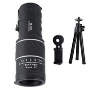 Qusedwey Zoom à Longue Portée 16x52 Télescope Monoculaire Ensemble Puissant Germe de Nuit pour D'Observation des Oiseaux de Camping en Plein Air