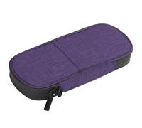 Qusinfc Conteneur de rangement étanche pour insulines - Organisateurs portables avec protection thermique pour l'organisation de voyage - Étui à insulines en PVC, violet, Taille unique