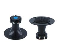 Qusinfc Haut-parleurs 25 W 25 Core en néodyme 4 pouces 107 mm colonne sonore guide hirondelle étanche 1,8 K-18 kHz klaxon dynamique tweeter