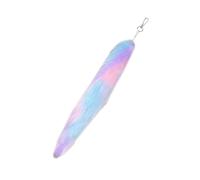 Qusinfc Imitation peluche Foxy Tail Bag Hanging Ornement Sac à dos Décoratif Pendentif Voiture Porte-clés Accessoire pour Sac à Main Sac à Main Foxy Tail Porte-clés Pendentif, Couleur B, 40 cm