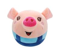 Qusinfc Jouet vibrant pour chien rechargeable - Jouet interactif en peluche pour hamster avec rebond et effets sonores