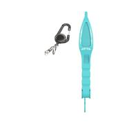 Qusinfc Pince de pêche avec poignée antidérapante portable, outil de préhension à lèvre, extracteur de crochet pour une manipulation sécurisée du poisson, écailles, pinces à bouche