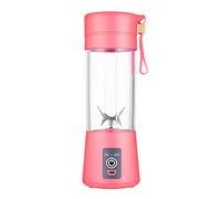 Qusinfc Presse électrique multifonction portable USB Blender Petit presse-agrumes Machine de cuisson de fruits Tasse de chargement Multifonction Robot alimentaire Extracteur PC Comestible Grade ABS