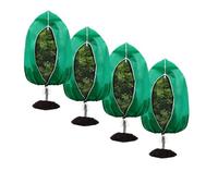 Qusinfc Protection de jardin recyclable fabriquée en polystyrène permanent au fil du temps qui protège contre les arthropodes froids et les dommages causés par le soleil tout au long de l'année
