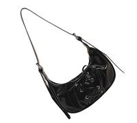 Qusinfc Sac pour femme, sac à raviolis avec fermeture éclair | Sac à main en cuir PU avec fermeture éclair pour selle, sac à main sous les aisselles, sac à main pour soirée