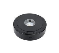 Qusinfc Support de lumière rotatif à vitesse réglable à 360 degrés pour bijoux, œuvres d'art, base LED, taille unique, Comme décrit