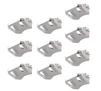 Qusinfc Tab 2032 Support de pile bouton pour pile bouton Support de fixation en surface Base bouton soudée