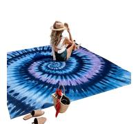 Qusinfc Tapis de pique-nique multifonction en polyester antidérapant pour réunions de famille, activités côtières, tapis d'extérieur pliable