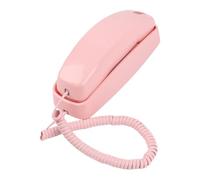 Qusinfc Téléphone fixe filaire ABS avec clavier lumineux et deux réglages sonores pour les utilisateurs plus âgés