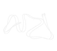 Qussedser 1.5M RJ11 vers RJ11 Male Male Male Telephone Cable Connecteur Blanc