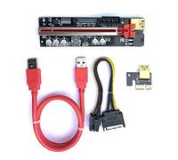 Qussedser 1 PièCes VER011-Mini Rallonge éLectrique Grande Vitesse Rallonge éLectrique 1X à 16X Câble D'Extension pour Carte Graphique Rallonge éLectrique PCI-E pour L'Exploitation MinièRe