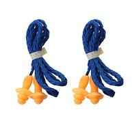 Qussedser 2X bouchons d'oreille avec Cordon Anti-Bruits ear plug PROTECTION voyage