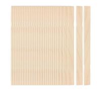 Qussedser 30 Bâtons de Peinture, Agitateurs de Peinture en Bois de 12 Pouces pour Mélanger, Bâtons de Peinture pour Marqueurs de Bibliothèque ou Étiquettes de Plantes