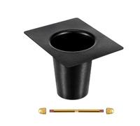 Qussedser Adaptateur de Gouttière de Chaîne de Pluie Adaptateur de Chaîne de Pluie en Métal pour Gouttière Adaptateur D'Installation de Chaîne de Pluie Accessoire de Chaîne de Pluie