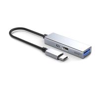 Qussedser Concentrateur USB 3.2 de Type-C 5 Gbps 60 W PD, Adaptateur OTG, Convertisseur USB Haute Vitesse vers Type-C B
