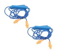 Qussedser Lot de 2 bouchons d'oreille Bluetooth pour le travail, suppression du bruit, protection auditive, chantiers de construction, lieux bruyants