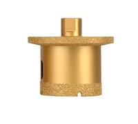 Qussedser M10 Foret à Trou Brasé Sous Vide Foret de Perçage Diamant pour Carrelage en Marbre, Carrelage en Porcelaine, Ouverture de Trou de Lavabo