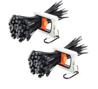 Qussedser Organisateur de Colliers de Serrage - Support de Colliers de Serrage pour Bande, Organiseur de Colliers de Câble pour Ceinture à Outils