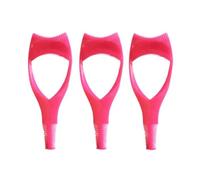 Qussedser Outil pour Cils Mascara Shield Applicateur pour Cils Supérieurs et Inférieurs Rose Rouge