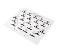 Qussedser Planche Support D'Extension - Plaque de Greffe à Pince pour Perruques et Postiches, Adaptée Aux Salons Professionnels et à