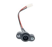 Qussedser Port de Charge de Scooter de Câble de Cordon de Chargeur d'alimentation de Scooter éLectrique pour ES1 ES2 ES3 ES4