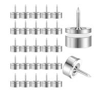 Qussedser Punaises Magnétiques, Lot de 20, Tableaux D'Affichage Muraux, Punaises Décoratives Solides, Kit de Suspension de Tableaux