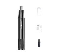 Qussedser Tondeuse à Poils de Nez Électrique pour, Rechargeable par USB, Tondeuse à Poils de Nez et D'Oreilles, Outil de Coupe Professionnel, Tondeuse à Poils de Nez A