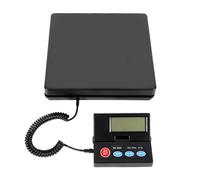 Qussse Balance électronique, balance numérique, 50 kg, à plate-forme, de haute précision, avec écran LCD séparé, pour colis, entrepôt, bagages