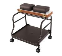Qussse Beauty Salon Chariot portable pour les ongles, bain de pied, spa, repose-pieds, pédicure, manucure, fonction de massage, table de salon