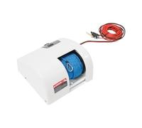 Qussse Guindeau d'ancrage électrique 12 V pour bateau avec télécommande marine eau salée 30 m de corde pour ancre jusqu'à 25 kg, étanche IP65
