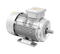 Qussse Moteur électrique professionnel 1100 W 380 V avec bobine en cuivre pur 1405 tr/min Diamètre de l'arbre 19 mm pour ventilateurs, pompes et compresseur