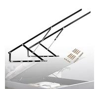 QUSYZD 1 Paire de mécanismes de Levage pour lit Double, Tige hydraulique de Levage, vérin à gaz pneumatique 60/80/90/100/110/120 cm, mécanisme de Levage pneumatique pour lit COF,Black-80cm