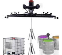 QUSYZD Agitateur IBC, mélangeur de Peinture sur Pied, mélangeur de Peinture électrique 3280W pour cuve avec Support de Suspension, hélice Pliable, pour colorants liquides visqueux.,