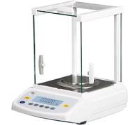 QUSYZD Balance numérique de précision pour Laboratoire, Balance analytique électronique 1 MG, Balance à étalonnage Externe Automatique, avec Interface RS-232C, pour Laboratoire,620g/1mg
