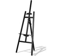 QUSYZD Chevalet de Peinture, Support de Tableau Marron réglable en Hauteur, Grand chevalet pour Affiches et Toiles, chevalet d'art pour Enfants,