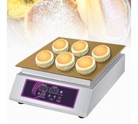 QUSYZD Crêpière Professionnelle, Machine électrique avec contrôle de température, revêtement antiadhésif pour la Maison, la Cuisine, Les Restaurants et Les boulangeries, modèle à Une tête,Singlehead