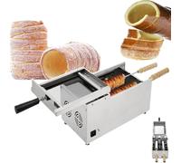 QUSYZD Four à gâteaux électrique à cheminée avec température réglable, Double Rouleau pour Une Cuisson Parfaite, idéal pour Un Usage Commercial.,