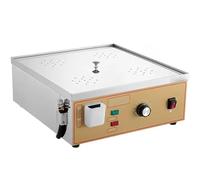 QUSYZD Machine à brioches Vapeur à Quatre Trous, cuiseur Vapeur électrique Commercial, multicuiseur Compact, 30-110 °C, réglage à volonté, Cuisson simultanée des Aliments.,