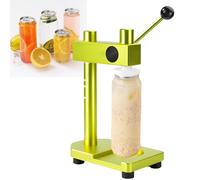 QUSYZD Machine de Mise sous Vide et de thermoscellage pour la Conservation des Aliments (boîtes de Soda, d'aluminium et de Fer-Blanc), Verte,Green