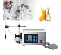 QUSYZD Machine de Remplissage de liquides électrique 5-3500 ML, Machine de Remplissage de flacons à Commande numérique Automatique pour liquides oraux, emballages d'essai,